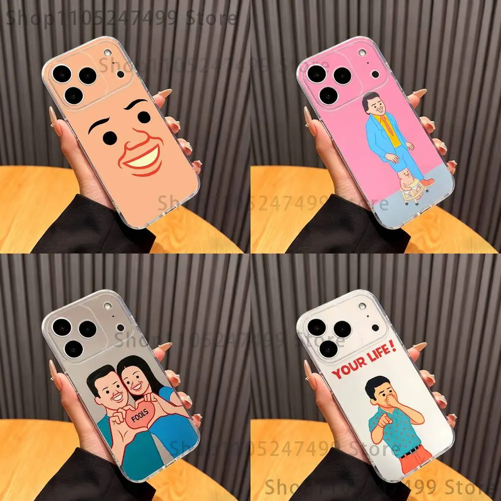 

Funny J-Joan C-Cornella Phone Case iPhone17 16 15 14 13 12 11 Pro Max Plus Mini Clear Full Back Cover Silicone Soft Shell