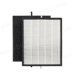 Air Purifier Filter H13 True HEPA and Activated Carbon Filter Set Replacement For LEVOIT LV-PUR131 / LV-PUR131-RF / LV-PUR131S