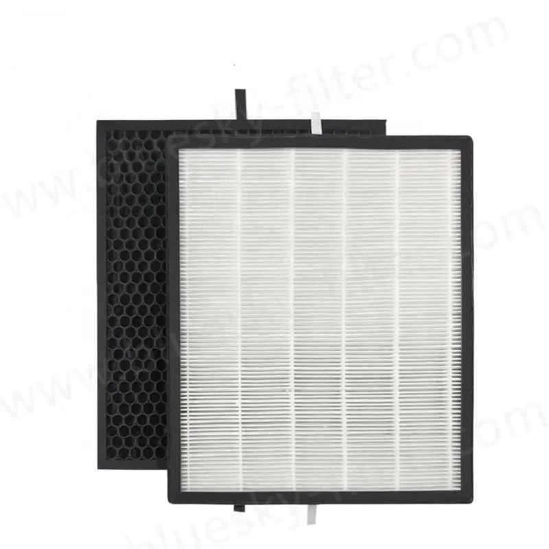 Air Purifier Filter True HEPA and Activated Carbon Filter Set Replacement For LEVOIT LV-PUR131 / LV-PUR131-RF / LV-PUR131S