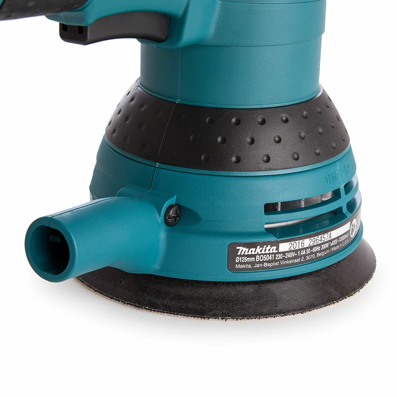 Imagem -03 - Makita-velocidade Variável Lixadeira Orbitária Aleatória Lixadeira Polidora Moagem Ferramentas Elétricas para Madeira Plana M9200b Bo5041 M9204b 5