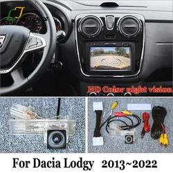 Rearview Camera For Dacia Lodgy 2013~2022 OEM Screen MediaNav System HD Night Vision Car Backup Parking Camera For Renault Lodgy