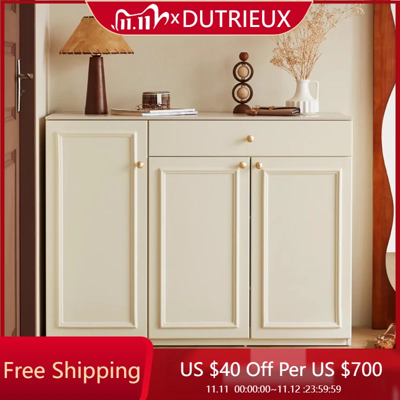 

Wooden Large Shoe Cabinet Events Salon Minimalist Interior Fashion Chinese Style Shoe Shelf Accent Muebles Unique Furniture