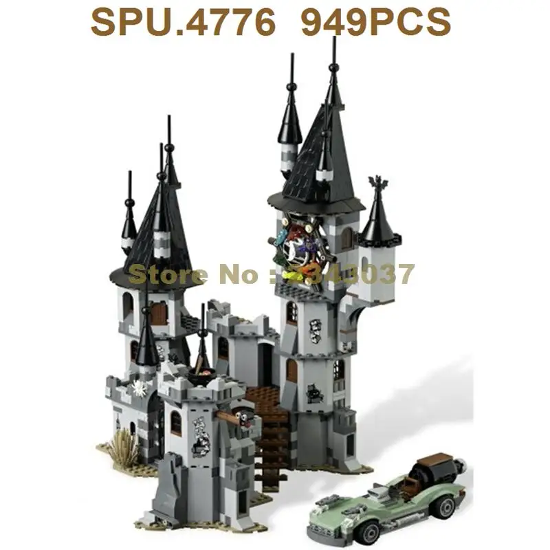 9468 949pcs Monster Warrior Vampire Castle 6 Dolls Building Blocks Toy