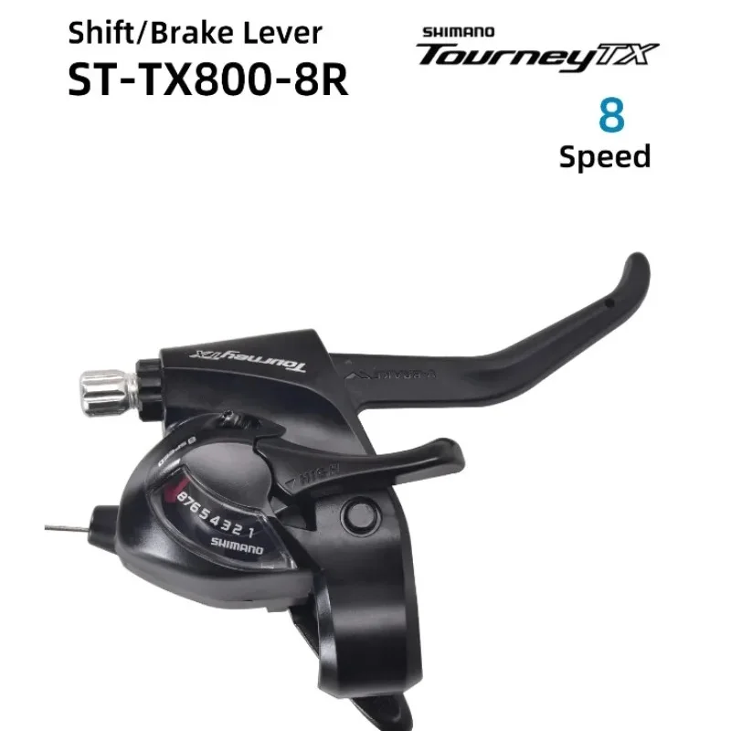 Shimano Tourney ST-TX800 EF41 شيفتر 3x7 3x6 سرعة للدراجة الجبلية اليسار اليمين رافعة تحول دراجة جبلية الزناد #3