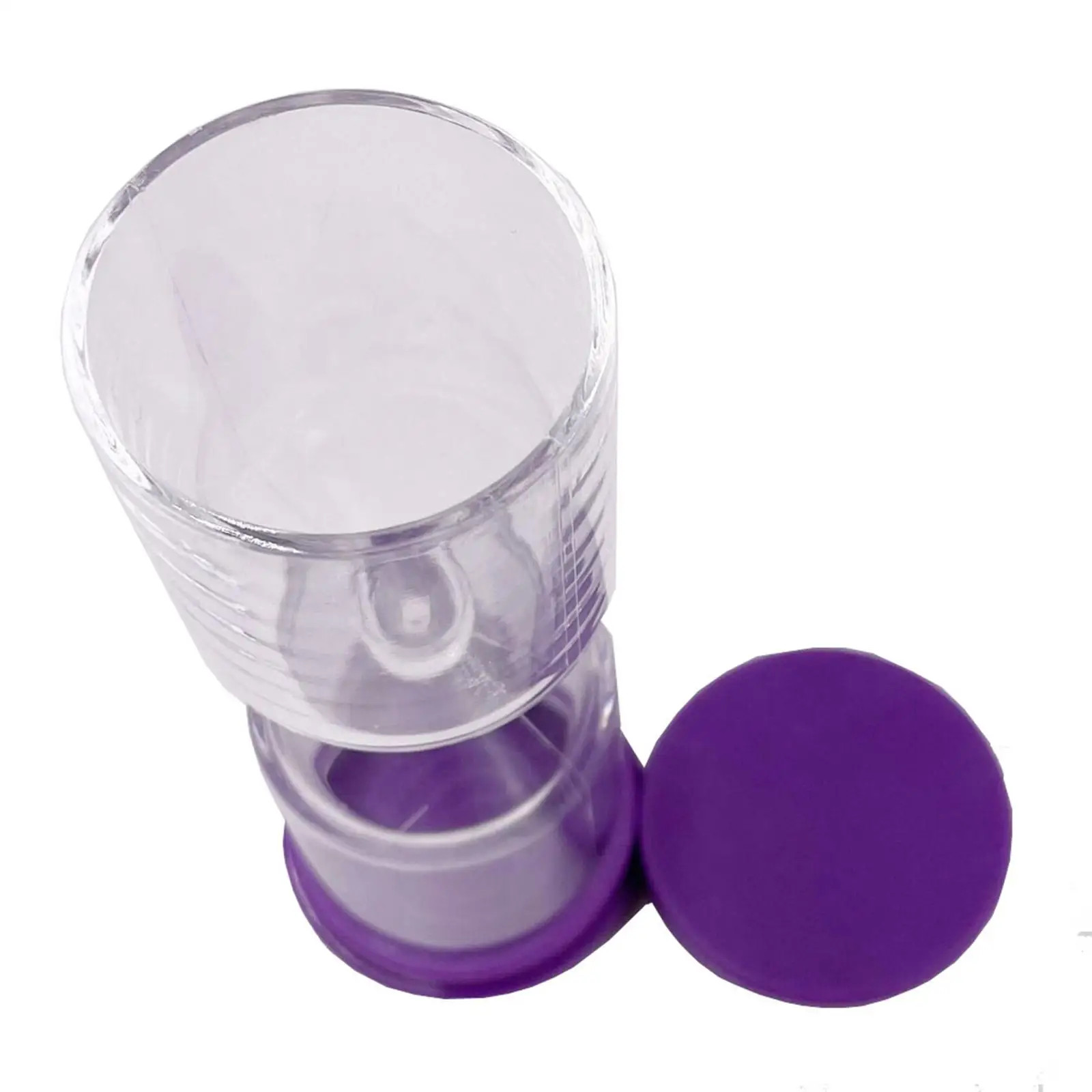 Kids Hourglass Toy Empty Sandglass Fillable Timer for School Home Office Visual Time Management Decorative Piece