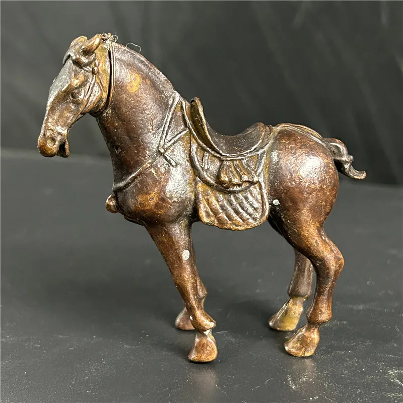 

Bronze handicrafts are exquisite, horse ornaments, mellow, and good copper Animal figurines sculpture