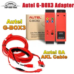 Autel GBOX3 Key Programming Tool G-BOX For Mercedes-Benz BMW Toyota 4A All Key Lost Work Key Programmer With KM100/ IM508/ IM608