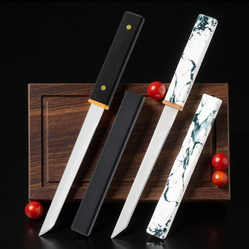 Stainless Steel Cleaver Meat Fruit Fish Knife Professional Kitchen Knives Hand Forge Boning Butcher Knife Utility Knife BBQ Tool