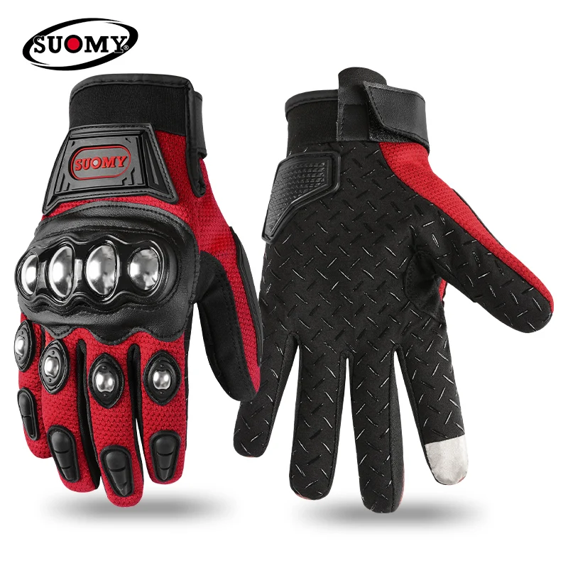 Tactical Gloves Steel Safety Outdoor Cycling Equipment Motorcycle Powersports Racing Bicycle Moto Gloves for Men Women