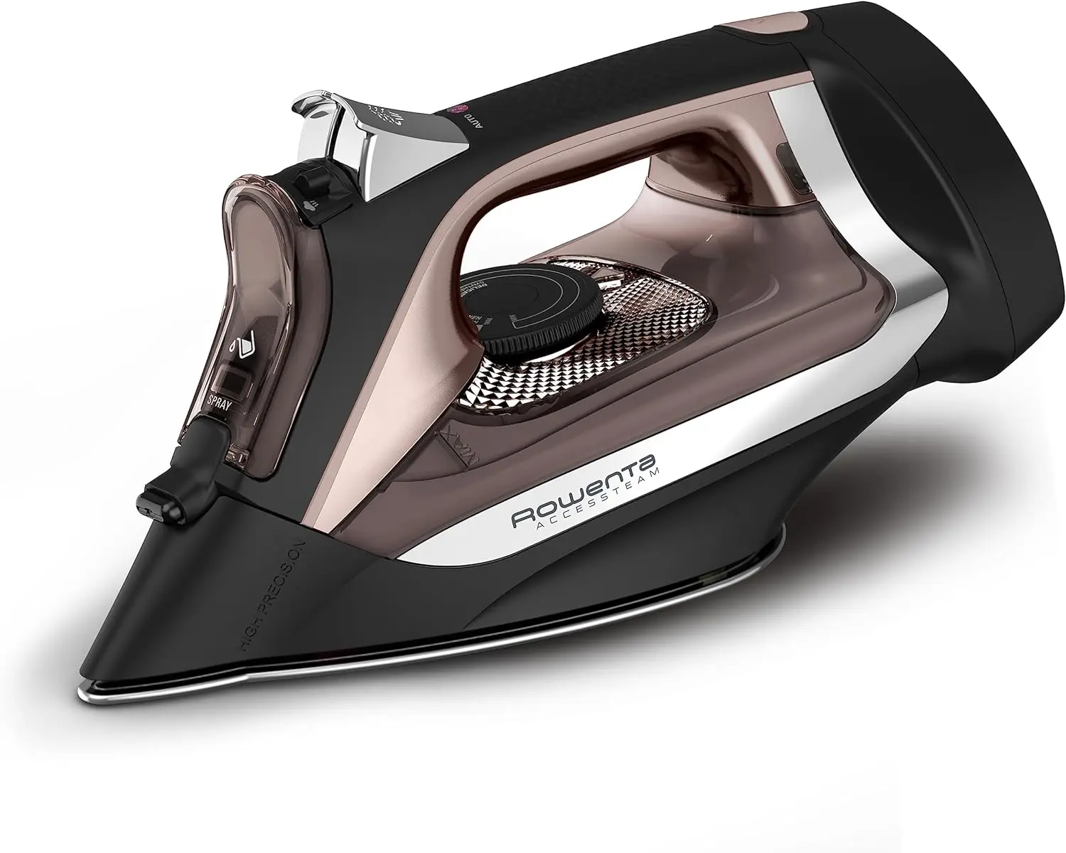 

Iron, Access Stainless Steel Soleplate Steam Iron with Retractable Cord, Powerful Steam Diffusion, Auto-off, Anti-Drip,Ironing