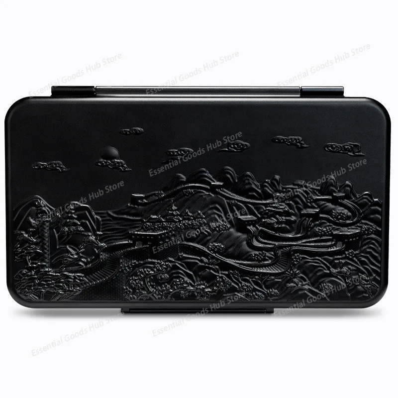 

3CM Portable Cigar Moisturizer Lightweight Aluminum Sponge Lined Waterproof Sealed Cigar Case