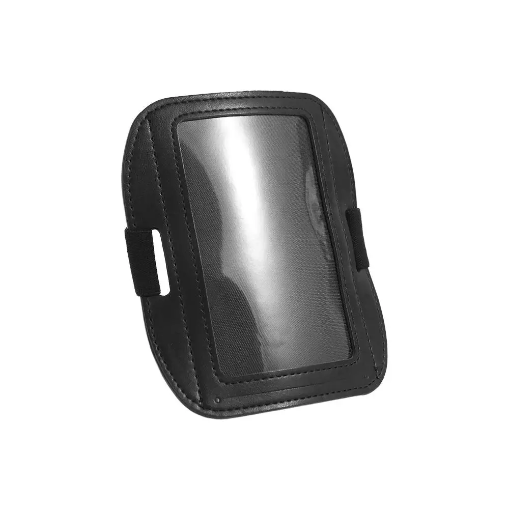 

Personality Elastic Band Arm Badge Holder Adjustable Waterproof ID Card Holder Horizontal style PU Armband ID Card Case Schools