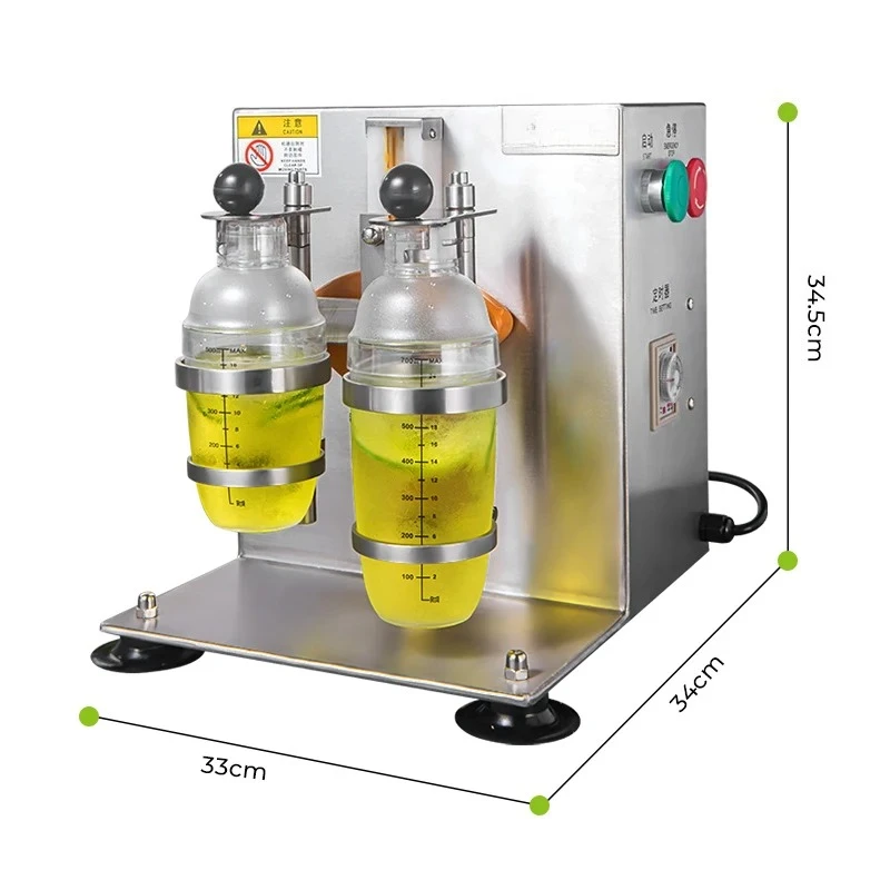 Commercial bubble tea shaker 2 cups Automatic milk tea shaker New conditions Boba shaker