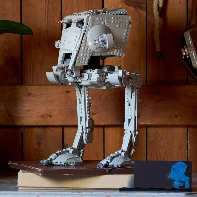 75417 AT-ST walker modelo blocos de construção diy montar tijolos coleção brinquedos para crianças adulto aniversário presentes natal