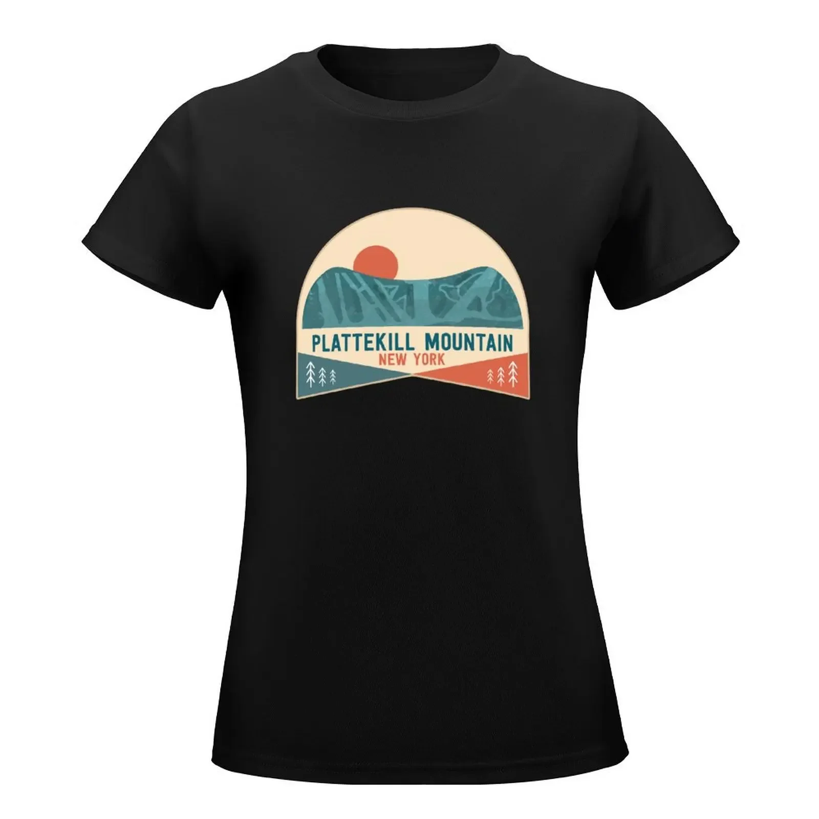 Plattekill Mountain New York T-Shirt graphics cute tops summer top Women clothes