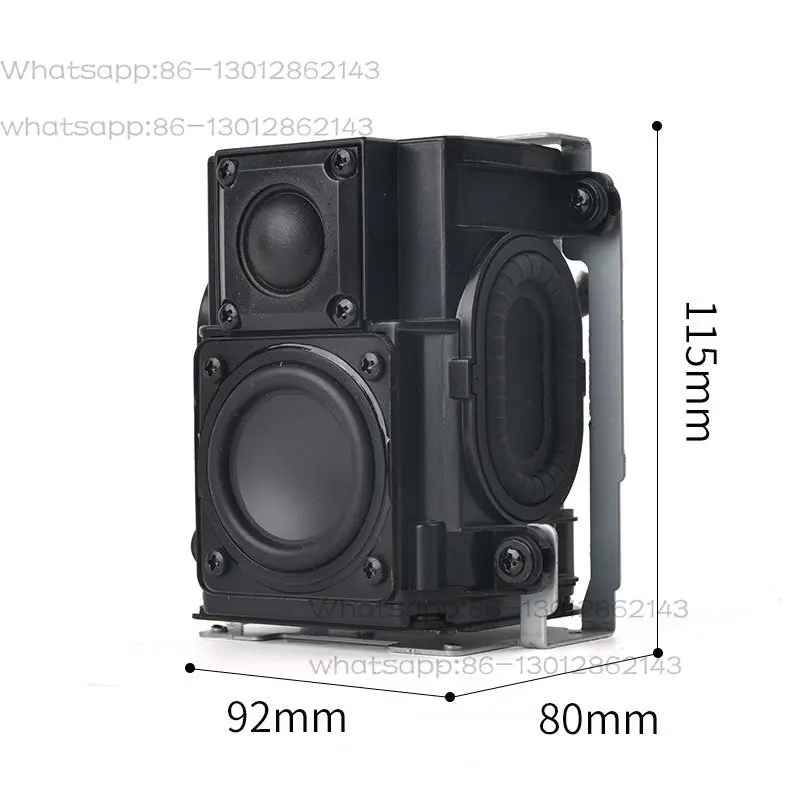 Two-way hifi passive speaker office home desktop stereo DIY