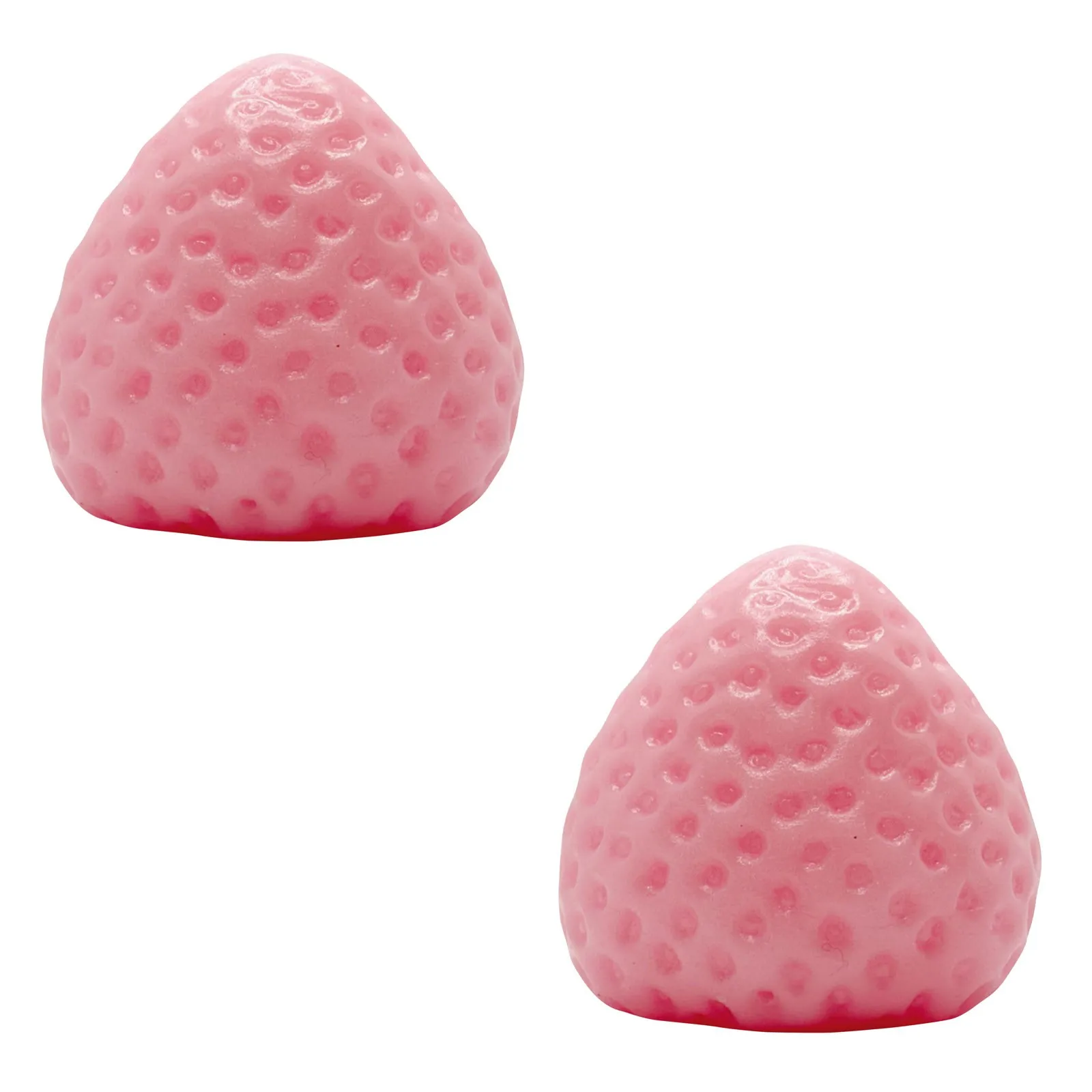 Large Strawberry Simulation Squishy Toy Trendy Stress Relief Chic Big Size Fidget Decompression Stylish Squeeze Plaything