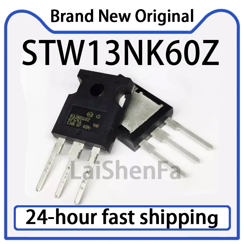 2PCS STW13NK60Z Package TO-247-3 N-channel MOSFET Original in Stock