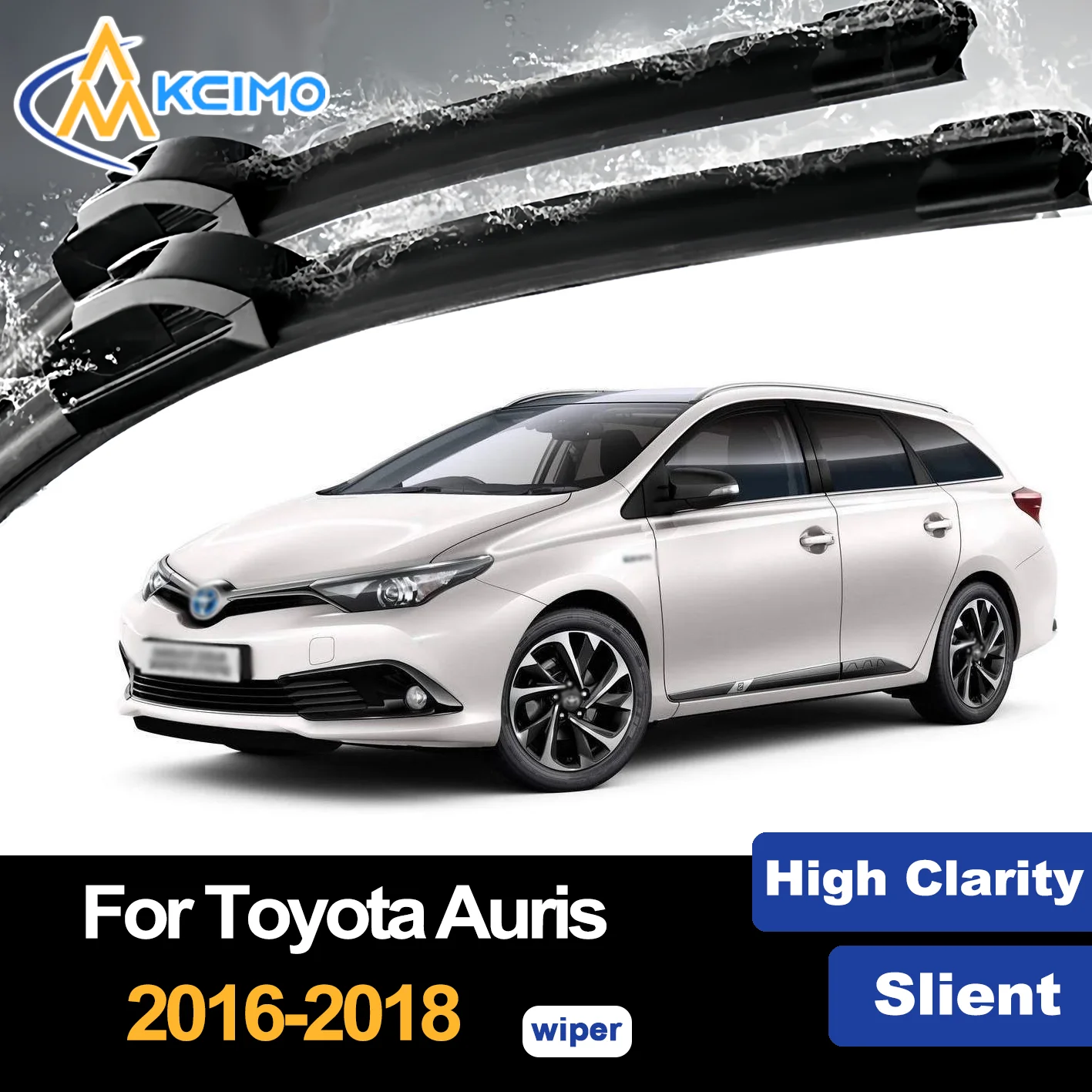 

Front Wiper Blades for Toyota Auris E180 2016–2018 Toyota Corolla Premium Car Windscreen Windshield Window Wiper Accessories