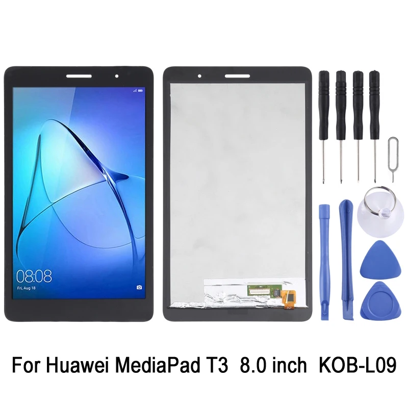 

Replacing LCD Screen For Huawei MediaPad T3 8.0 KOB-L09 Tablet Display with Digitizer Full Assembly Replacement Part