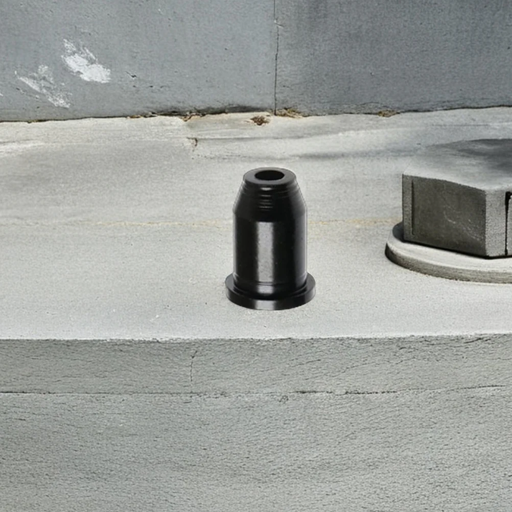 

12pcs Electric Guitar Parts: Black String Ferrules For Enhanced Stability Quick Replacement Durable Coating Compatible With Bass