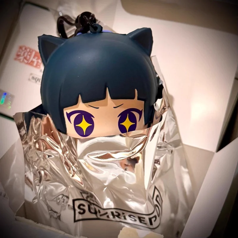 

Sunrisepop The Apothecary Diaries Maomao Jinshi Soft Squishy Mochi Squeeze Toy Keychain Stress Relief Bag Charm Anime Peripheral