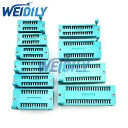 1PCS zif socket ic socket 14PIN Test Universal zif sockets 14P DIP 16Pin 18Pin 20Pin 24Pin 28Pin 32Pin 40Pin 16P/18P/20/24P/28P