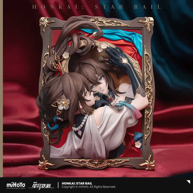 

[Genuine] miHoYo Ruan Mei Figure Honkai:Star Rail Ruan Mei 3D Stereoscopic Frame Painting DIY Desktop Ornament Cosplay Xmas Gift