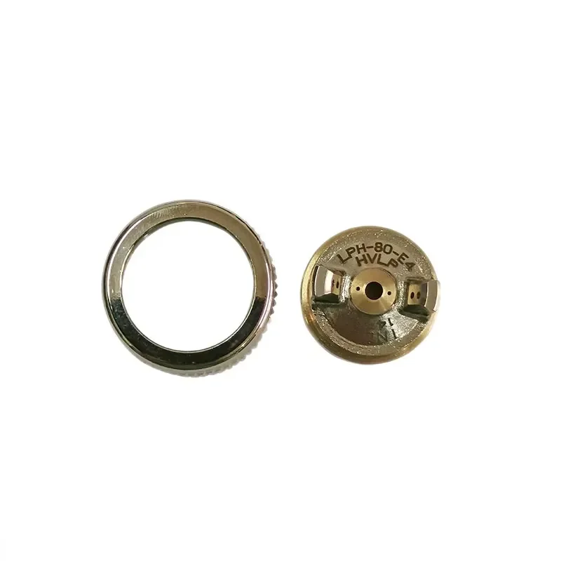LPH-80-E4 Spray Aircap Sprayer Kit Atomization Cap Set LPH-80 Spray Accessories Pneumatic Tools Part Air Cap