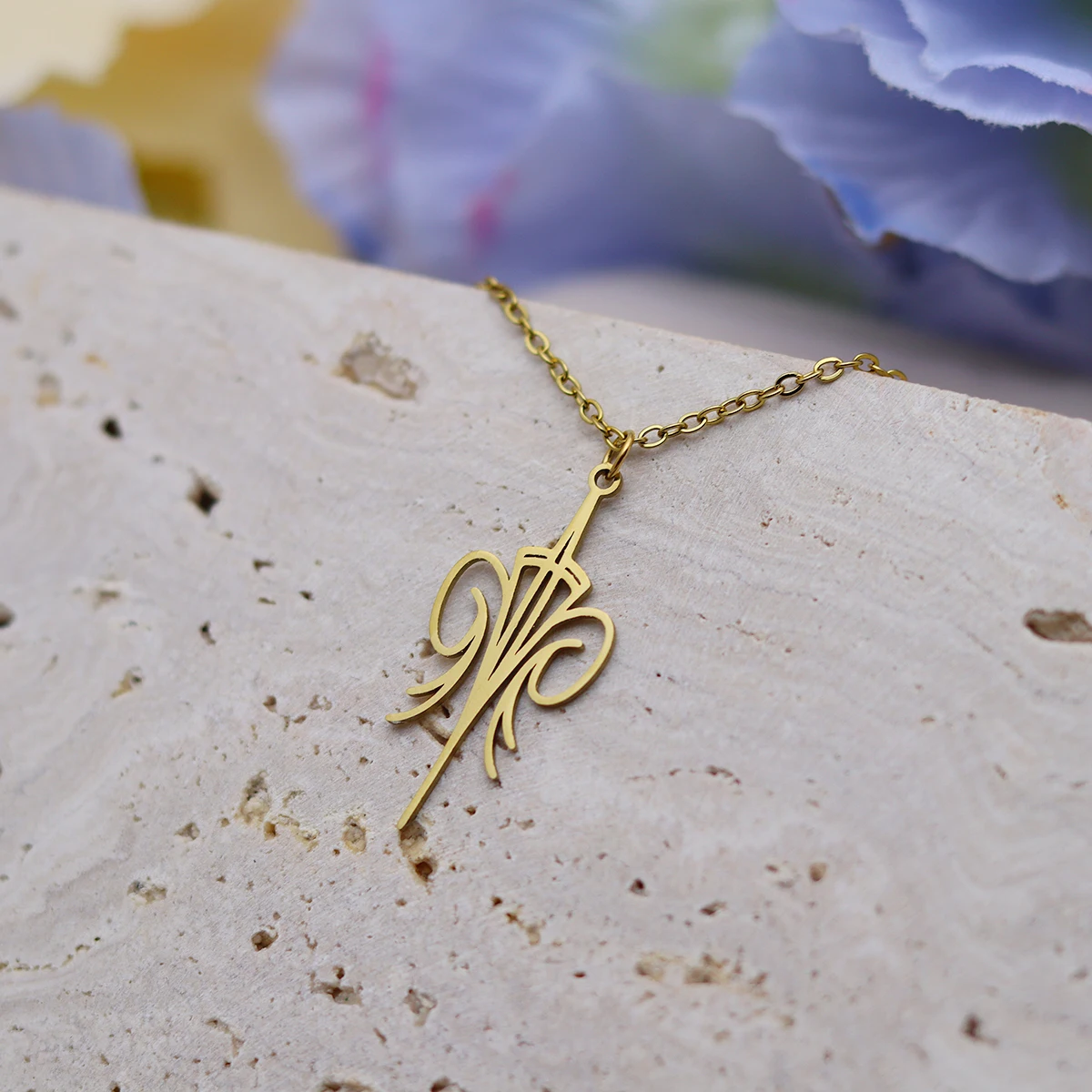 Todorova الفولاذ المقاوم للصدأ نمط فني قلادة القلائد للنساء الرجال مجردة الفن قلادة المختنق قلادة مجوهرات هدايا