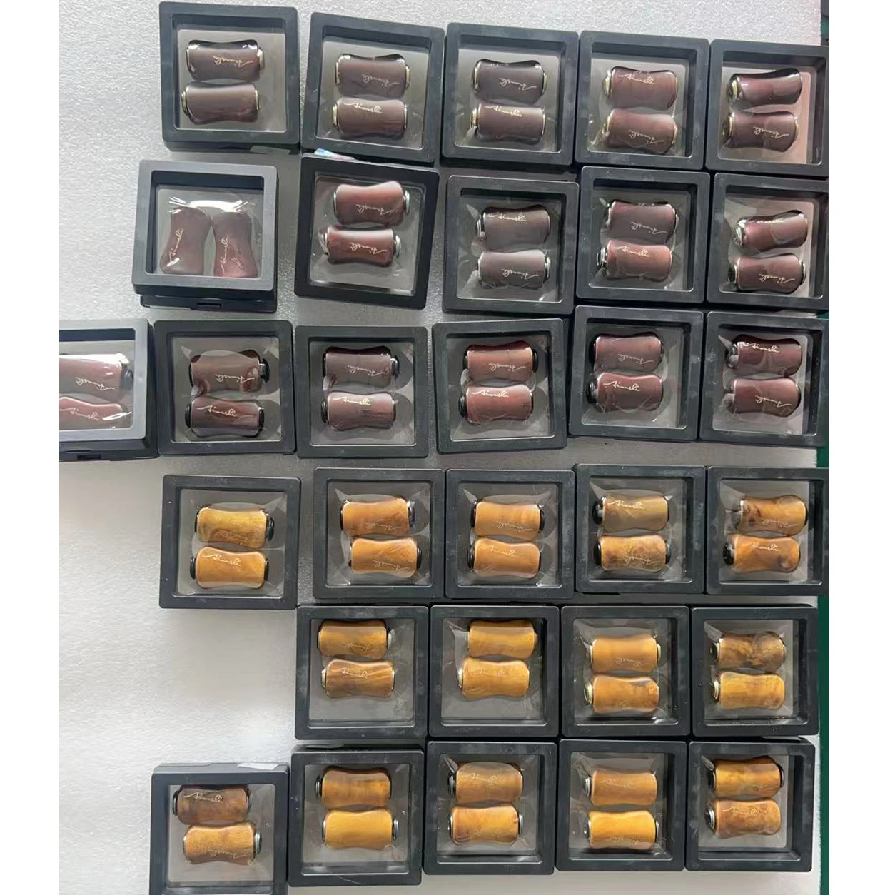 aisicik-dk100-ユニバーサル木製ローリングピン（特殊グリップ付き）製菓用キッチンツール