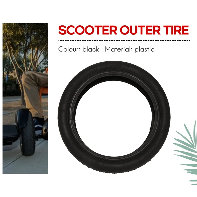 8.5 Inch 50/75-6.1 For Xiaomi M365 Electric Scooter Outer Tire Upgrade Tyre 8 1/2X2 Tubeless Tyre With Air Nozzle