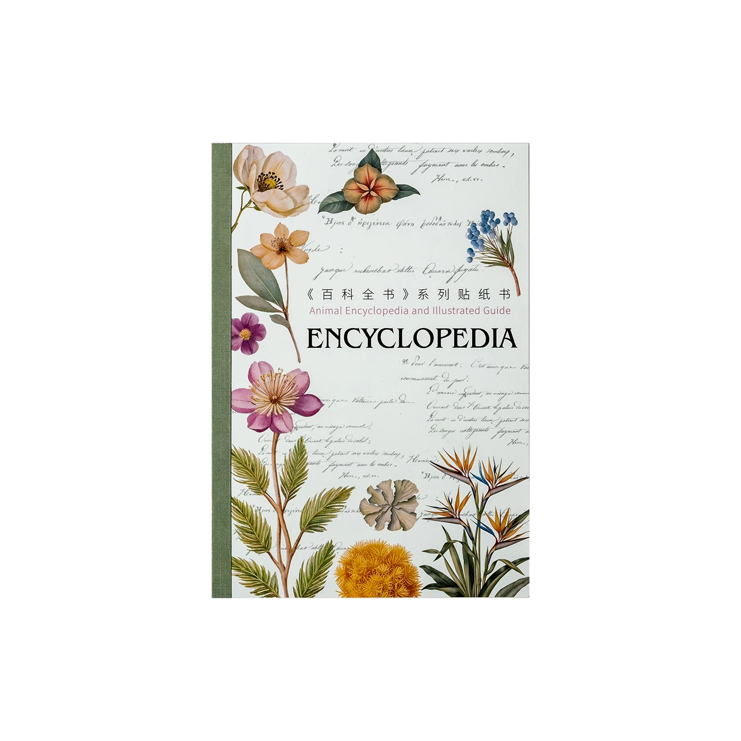 JIANWU موسوعة سلسلة خمر زهرة فراشة الطيور المشهد المواد الكولاج ملصق كتاب الإبداعية DIY مجلة القرطاسية #6