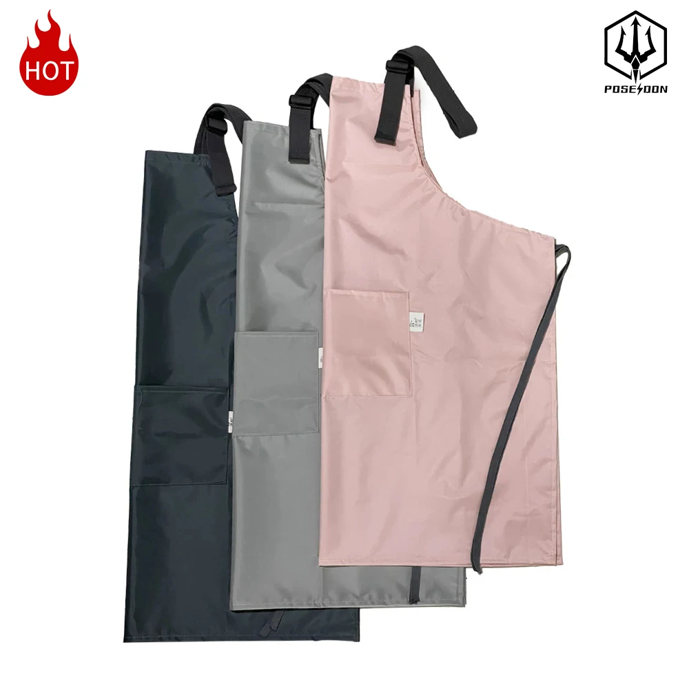 Tattoo Apron Handmade Adjustable High Quality Waterproof Tattoo Working Apron with Neck Straps Tools Pockets Body Art Accessorie