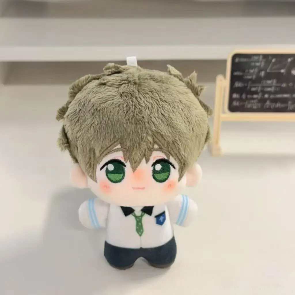 10cm rin matsuoka bonecas de pelúcia mini anime tachibana makoto chaveiro pingente nanase haruka brinquedos de pelúcia presente de aniversário de natal crianças
