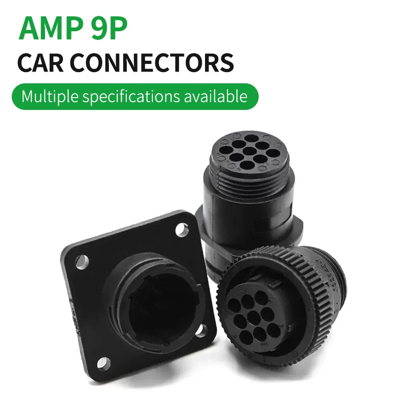 

1 set 9Pin AMP/TE type 182649-1 206043-1 auto sensor plug connector for SMEMA Car,14P plug with Pin