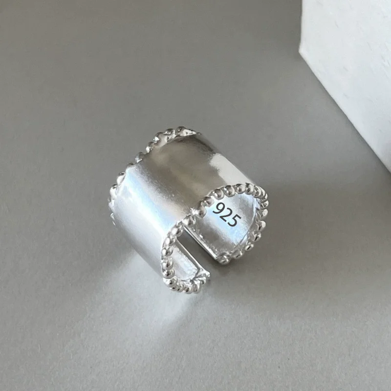 Women's Irregular Moonstone Ring, 925 Sterling Silver Gift