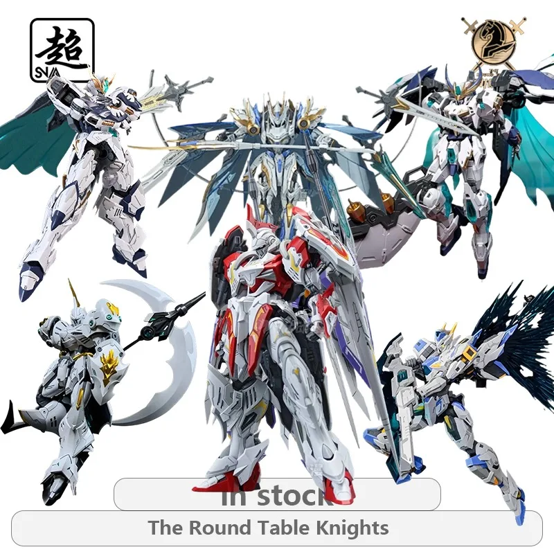 SNAA Original Knights of The Round Table Series Divine Resonance Perceval Luxury Edition Anime Action Figure Giocattoli di modello di assemblaggio