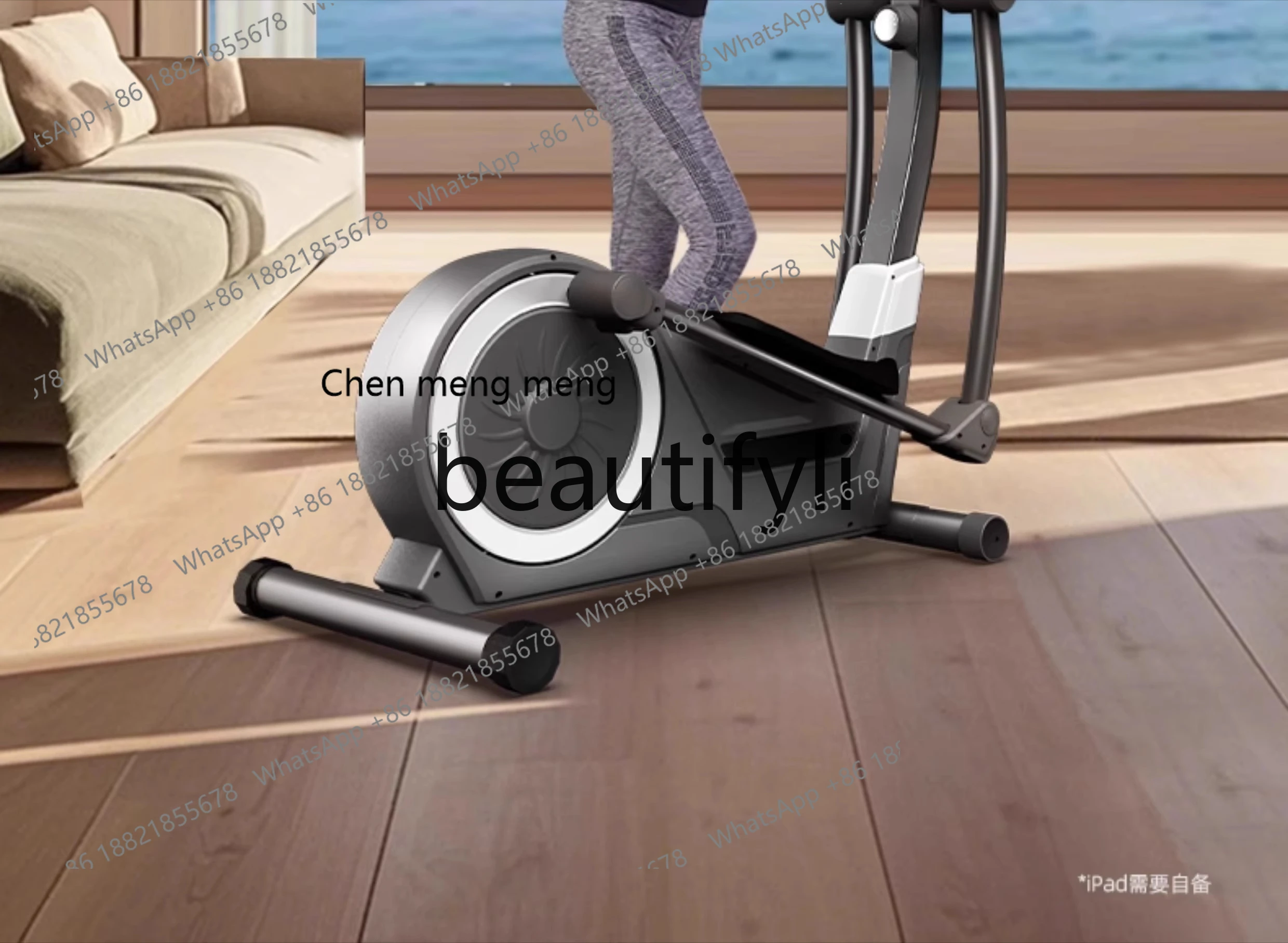 x  Elliptical Machine for Home Use, Gym-Specific Equipment, Ultra-Quiet Commercial Use, Walking Machine Elliptical Trainer