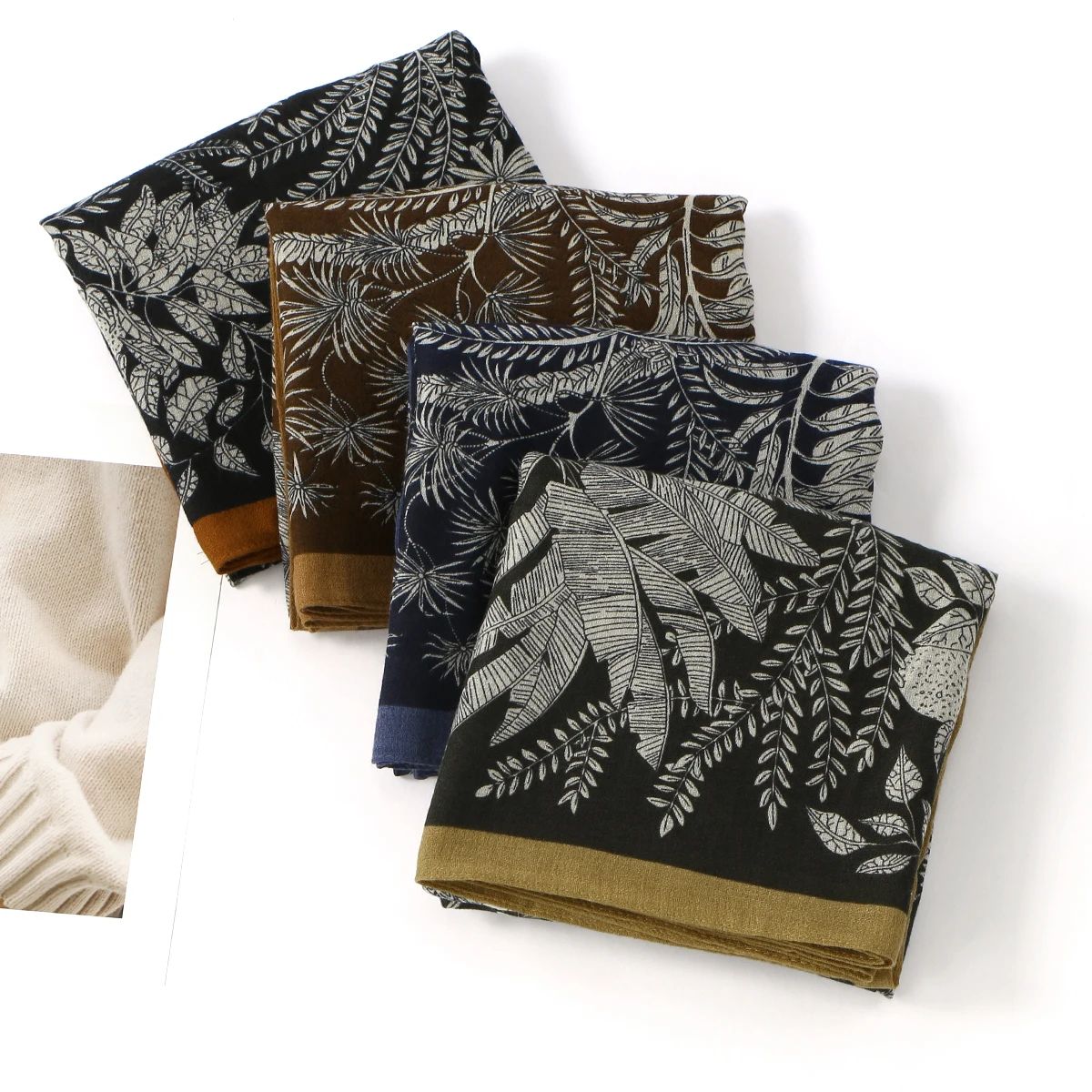 

New Ombre Printed Cotton Rayon Hijab Scarf Women Muslim Long Shawls Islamic Headscarf Wraps Headband Eid Veils Foulard 178*85cm