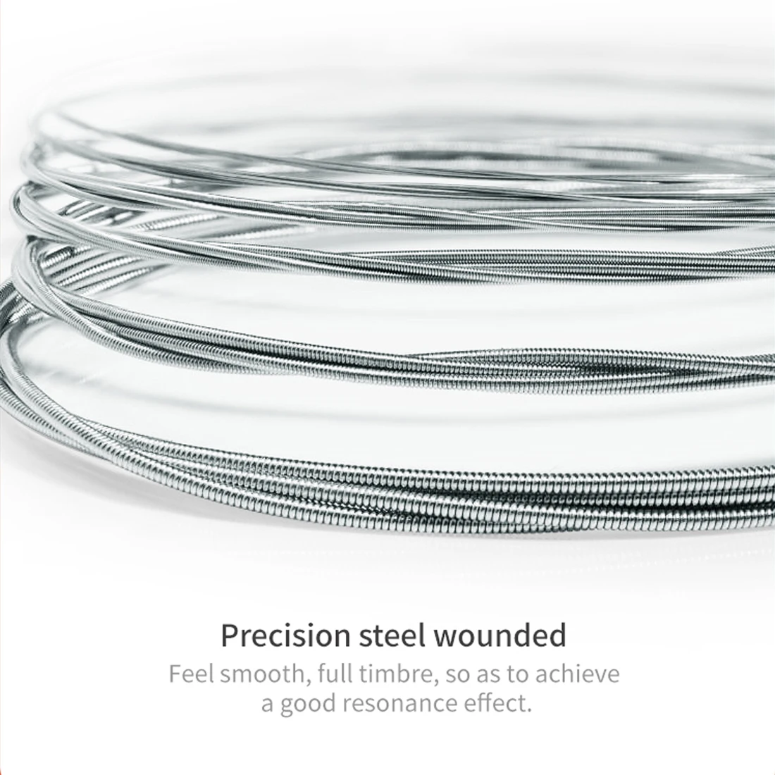 Orphee 4/5/6 Strings Banjo Strings Nickel Alloy Wound Hexagonal Steel Core Rust Resistant SD4L SD5L SD6L Banjo Accessories