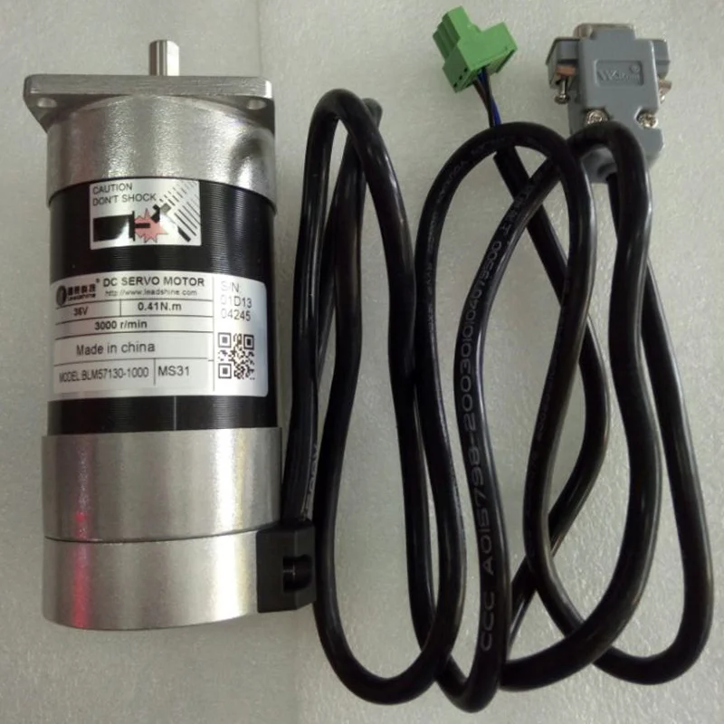 

In stock Leadshine BLM57130 NEMA 23 180W Brushless DC servo motor with Integrated 4000 PPR Incremental Encoder