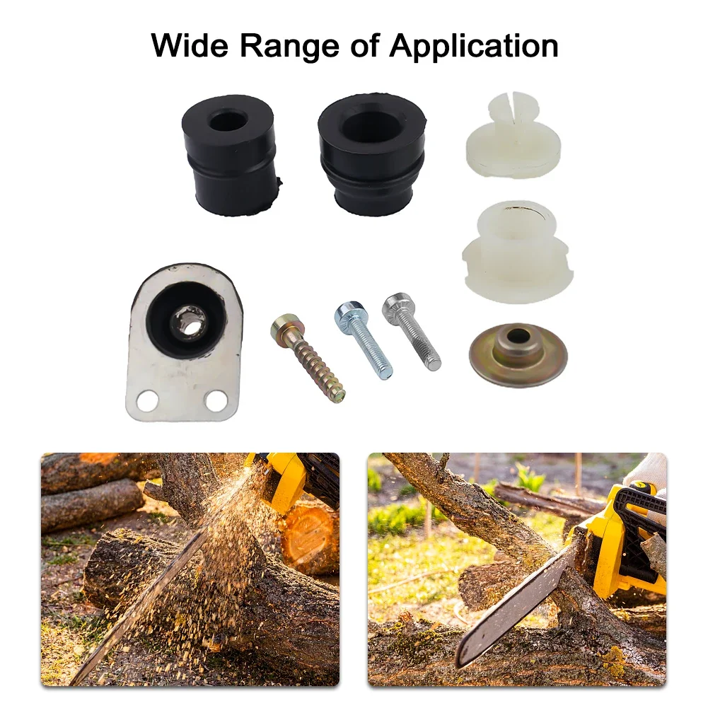 Garden Full AV Buffer Kit With Cover Screws Rubber Metal Nylon Parts 1121 790 9901 Accessories Chainsaw Replace