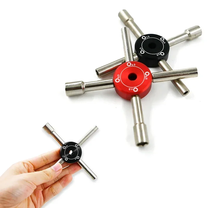 RC Cross Wrenches Sleeve  4/5.5/7/8mm Maintenance tools For RC Car HSP 94123 94122 94111 94188