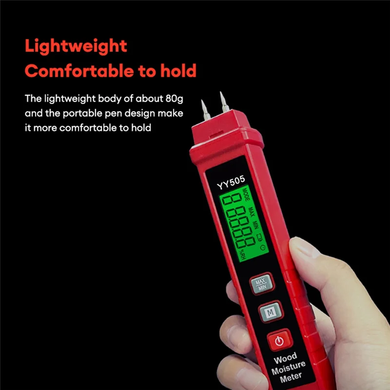 M13K-Wood Moisture Detector Digital Display Cross-Border Handheld Pine Cement Mortar Gypsum