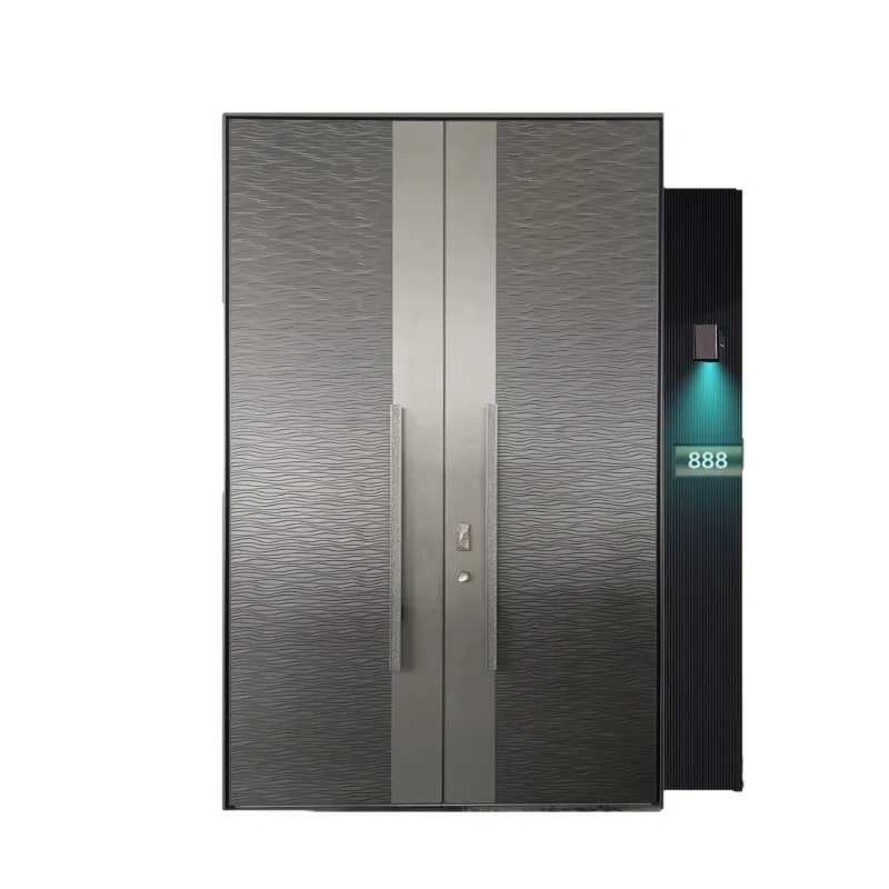 

4 cm aluminum plate cast aluminum armored door villa door