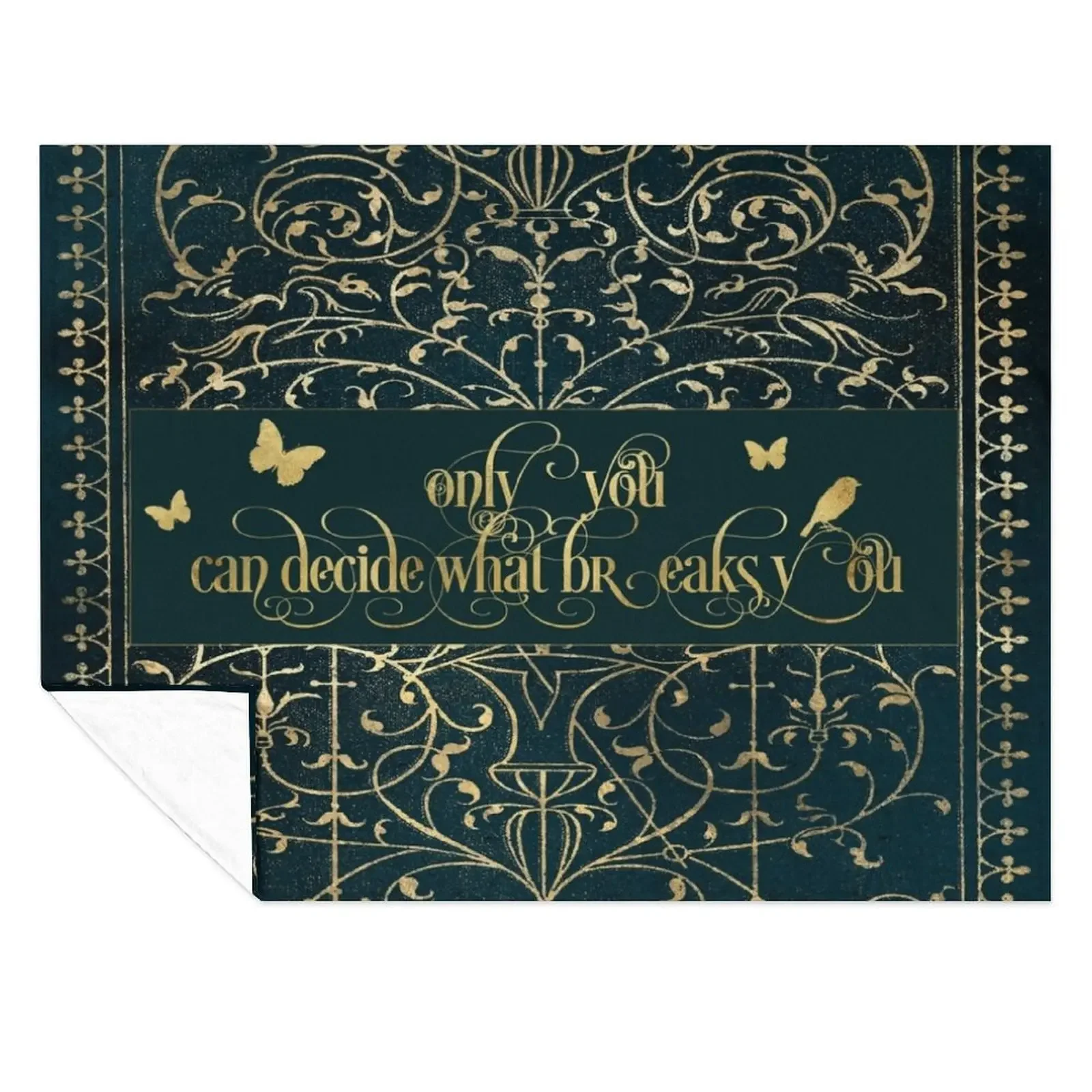 

A Court Of Thorns And Roses Throw Blanket warm for winter Sleeping Bag christmas gifts Sofas Blankets
