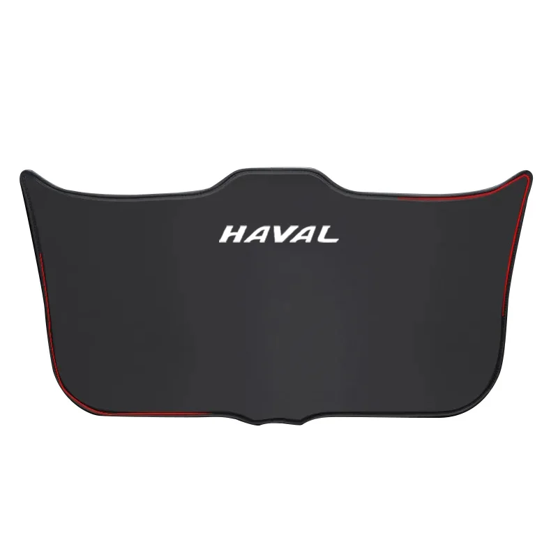 For Haval H6 2020-2021 Trunk Leather Protective Anti-dirty Pad For Tesla Car Trunk Tailgate Protection Pad Accessorie