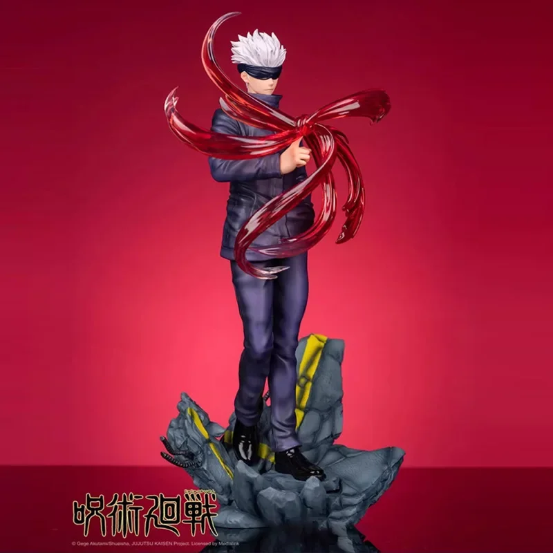 30cm Satoru Gojo Anime Figures Jujutsu Kaisen Zero Action Figure Statue Pvc Gk Model Doll Figurine Collection Gift