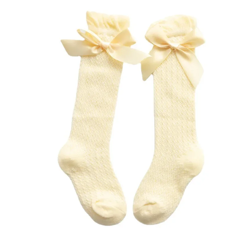 Baby Mädchen Prinzessin Socken Zeug Sommer Mesh Baumwolle Neugeborene Strümpfe Kinder Jungen über Knie Mücken socken Kinder Kleidung